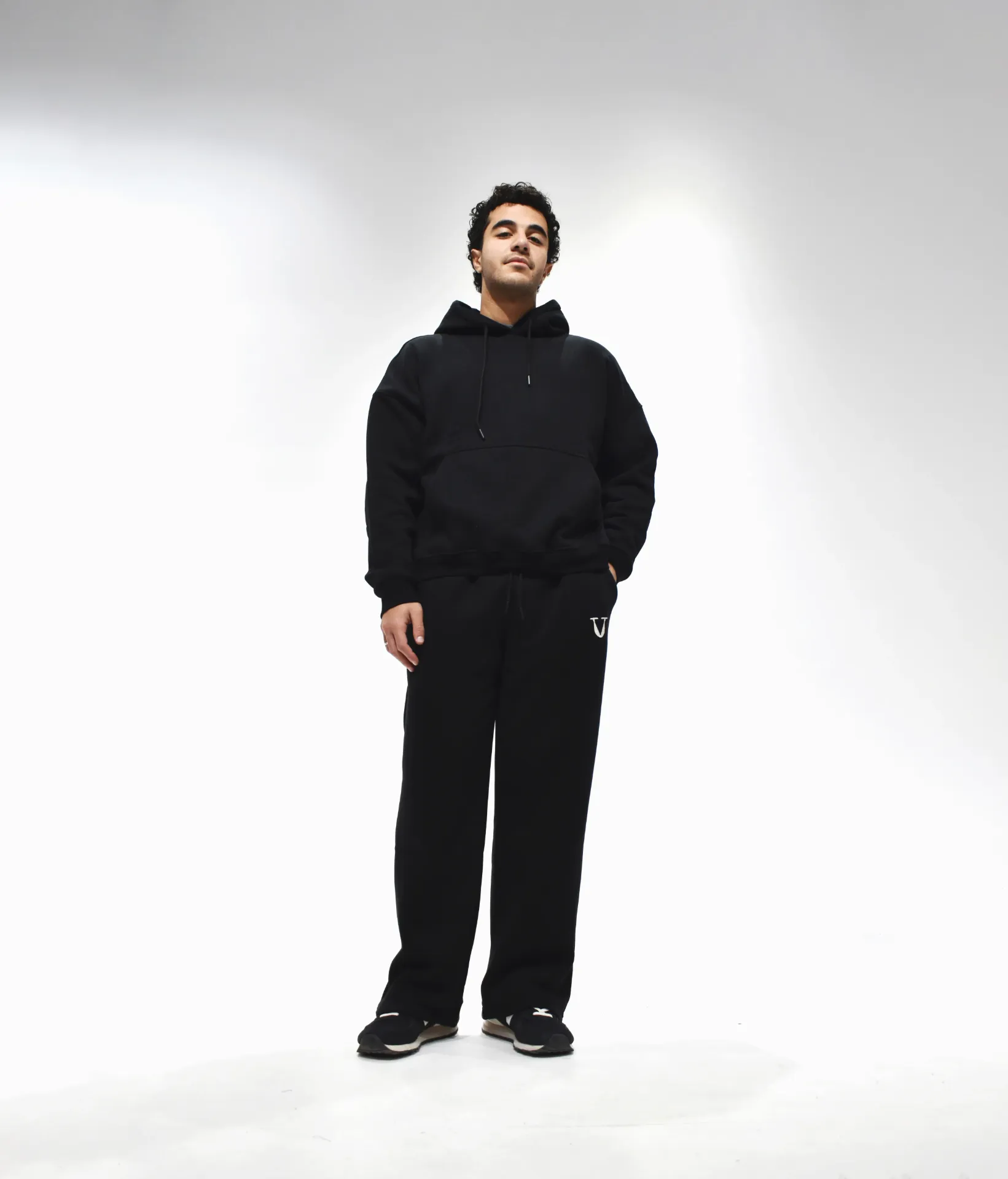 THE FULL DROP | HOODIE + BASIC PANTS + 2 PRINTS | BLACK